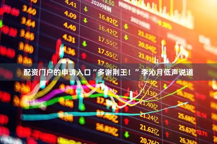 配资门户的申请入口“多谢荆王！”李沁月低声说道